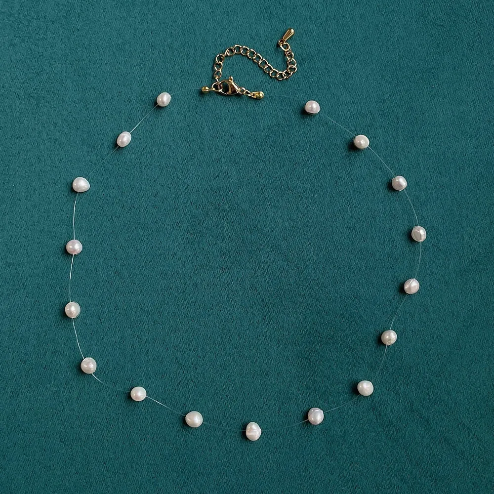 Natural Freshwater Pearl Neckl - Pearl Choker Necklace Vintage 评论和价格