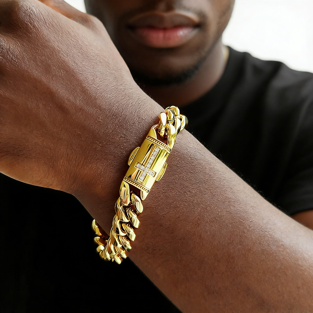 ESKEEM Wholesale 12mm Cuban Li - Cuban Link Chain 12Mm 评论和价格
