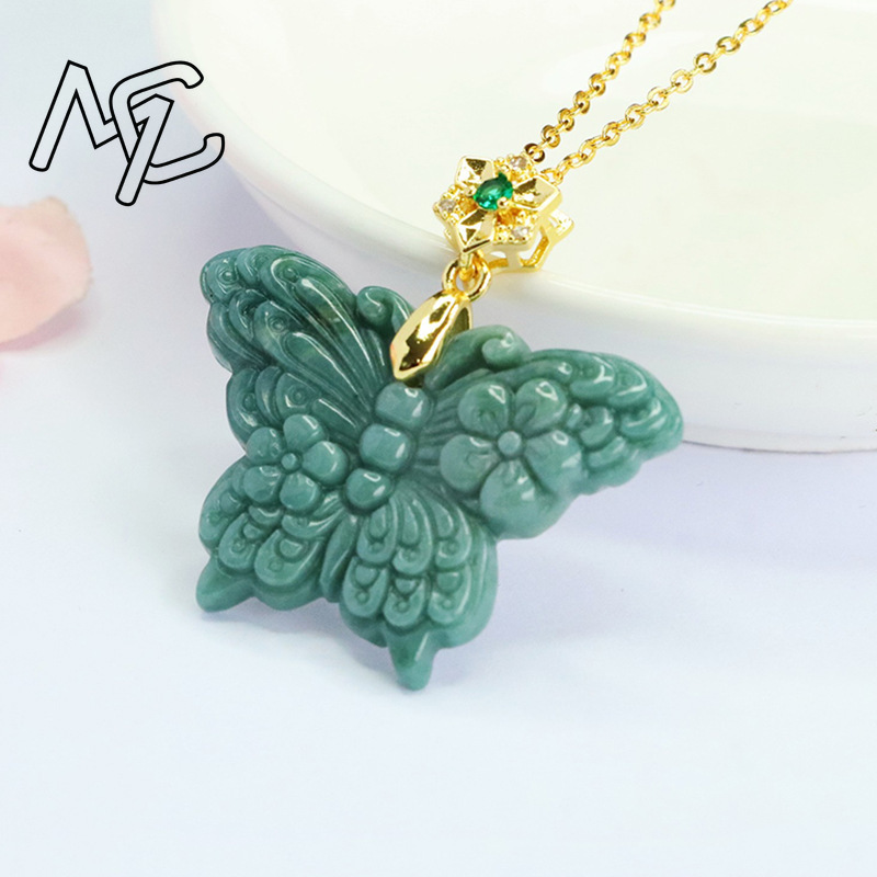 S925 Silver Natural Real Blue  - Necklaces 评论和价格